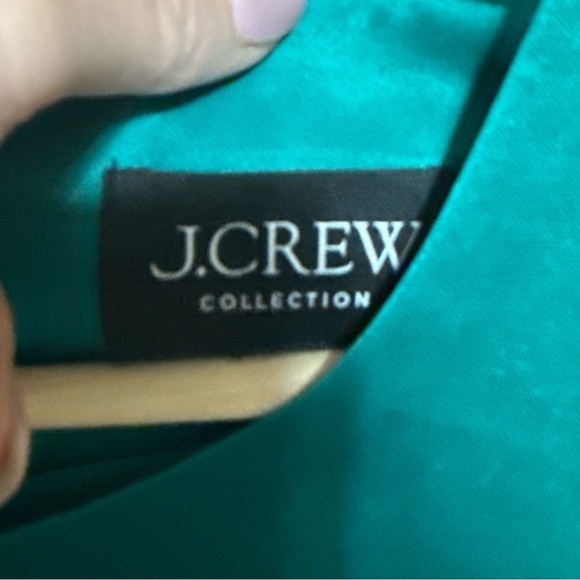 EUC - J. Crew Collection A-Line Mini Dress In Duchesse Satin - Size 4 - Picture 7 of 7